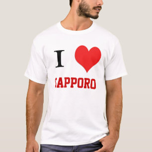 T-shirt mim coração Sapporo