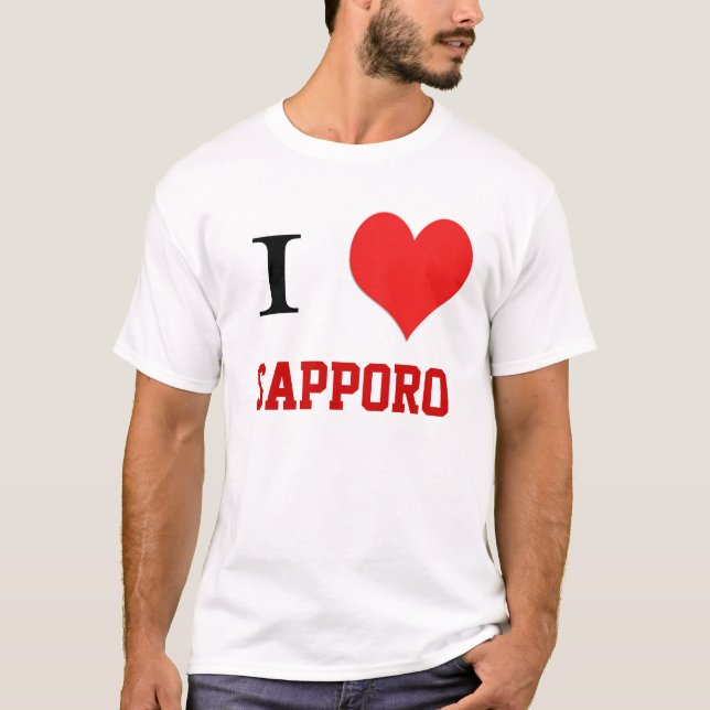 T-shirt mim coração Sapporo (Frente)