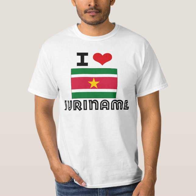 T-SHIRT MIM CORAÇÃO SURINAME (Frente)