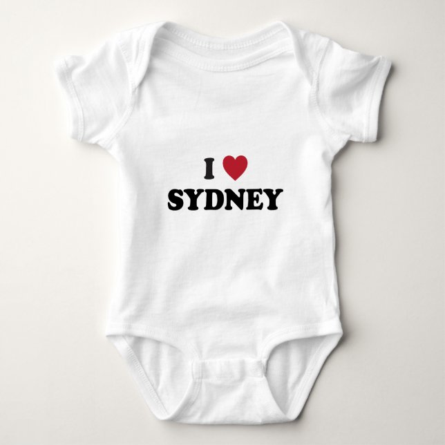 T-shirt Mim coração Sydney Austrália (Frente)