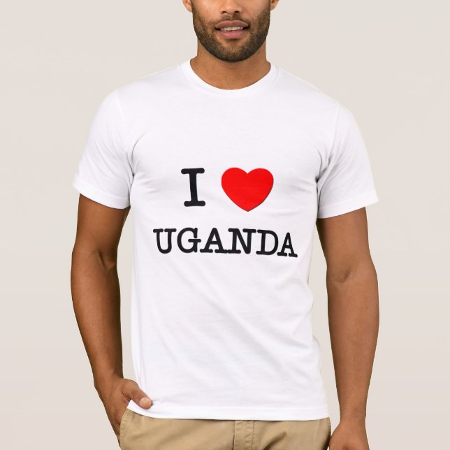 T-SHIRT MIM CORAÇÃO UGANDA (Frente)