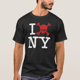 T-shirt Mim "crânio" NY