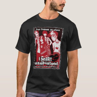 T-shirt MIM decepção do CORAÇÃO - QUATRO AMIGOS. NENHUM
