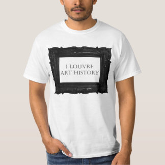 T-shirt Mim história de arte do Louvre
