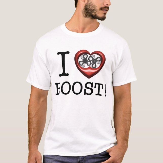 T-shirt Mim impulso do coração - compressor (Frente)