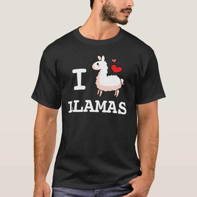 T-shirt Mim lamas do lama (Frente)