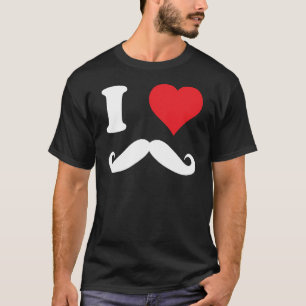 T-shirt mim moustache do coração!!!
