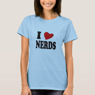 T-shirt Mim nerd do "coração"