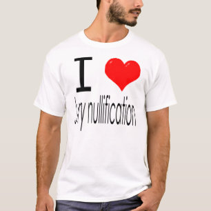 T-shirt Mim Nullification do júri do *heart*