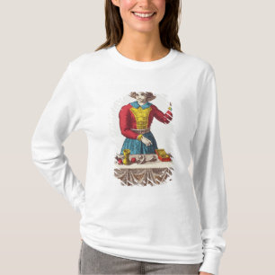 T-shirt Mim o mágico, sete cartões de tarot