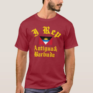 T-shirt Mim representante Antígua e Barbuda