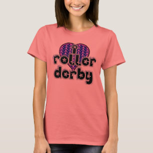 T-shirt Mim rolo derby do coração