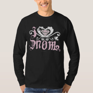 T-shirt Mim rosa da mamã do coração
