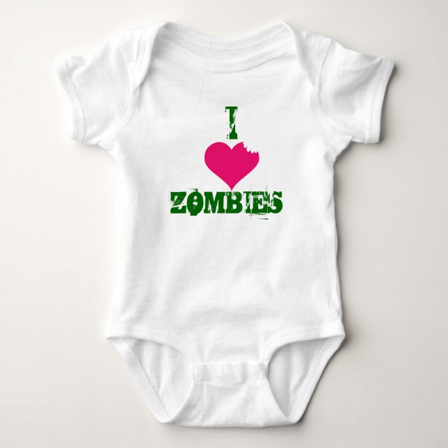 T-shirt MIM Zombi-creeper do CORAÇÃO (Frente)