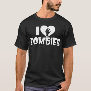 T-shirt mim zombis do coração