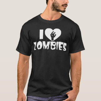 T-shirt mim zombis do coração