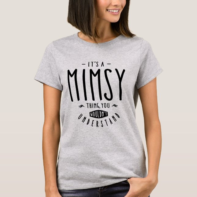 T-shirt Mimsy Thing (Frente)