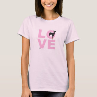 T-shirt Min Pin Love