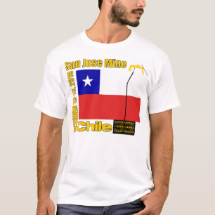 T-shirt Mina de San Jose, salvamento do mineiro do Chile -