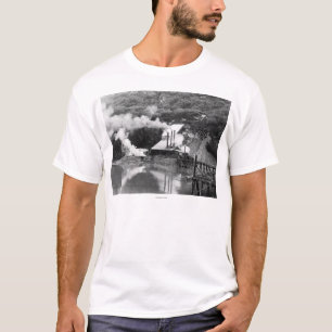 T-shirt Mina Dourado em Valdez, fotografia de Alaska