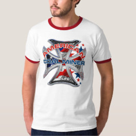 T-SHIRT MINEIRO DE CARVÃO AMERICANO