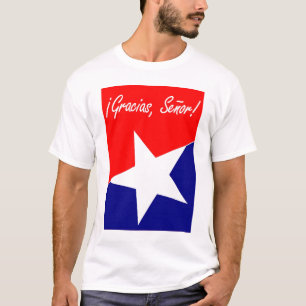 T-shirt Mineiros chilenos Gracias, Señor! ESPANHOL do 95: