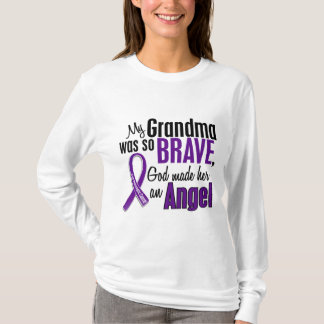 T-shirt Minha avó é um câncer de pâncreas do anjo