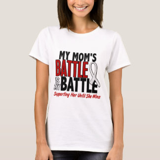 T-shirt Minha batalha demasiado 1 OSSO da mamã/CÂNCER