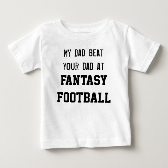 T-shirt Minha batida do pai seu pai no FUTEBOL da FANTASIA (Frente)