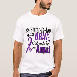 T-shirt Minha cunhada é um câncer de pâncreas do anjo