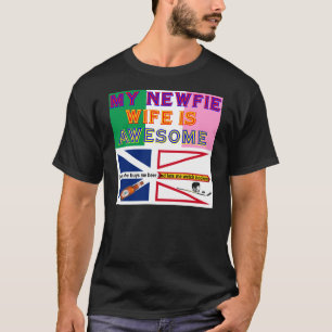 T-SHIRT MINHA ESPOSA DE NEWFIE É IMPRESSIONANTE