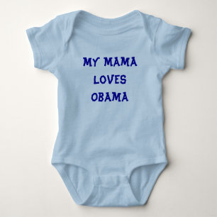 T-shirt Minha Mãe ama Obama