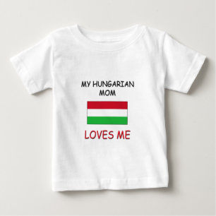 T-shirt Minha mãe húngara me ama
