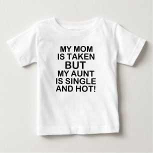 T-shirt Minha mamã é tomada mas minha tia é único e be