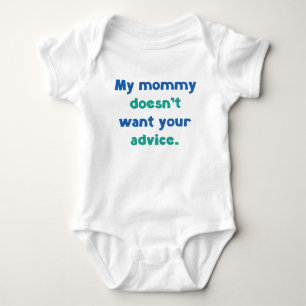 T-shirt Minha Mamãe Não Quer Seu Conselho