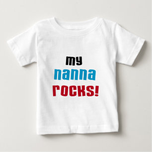 T-shirt Minha Nanna Rocks T shirts e presentes