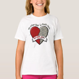 T-shirt Minha outra metade é finalmente traseira