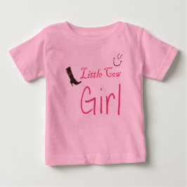 T-shirt Minha pequena vaqueira