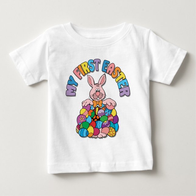T-shirt Minha primeira páscoa (Frente)