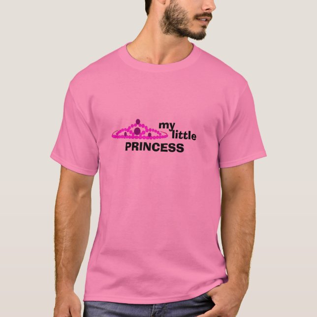 T-shirt minha princesa pequena (Frente)