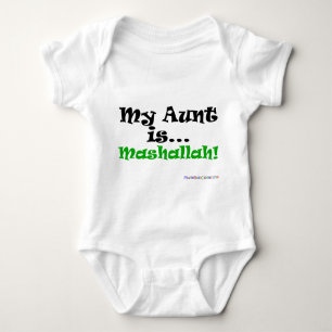 T-shirt Minha tia é Mashallah!