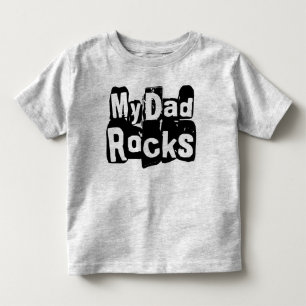 T-shirt Minhas rochas do pai