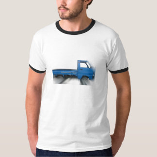 T-shirt mini azul do caminhão