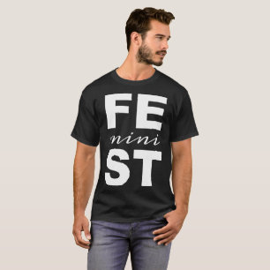 T-shirt mini feminista