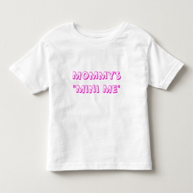T-shirt Mini mamãe (Frente)