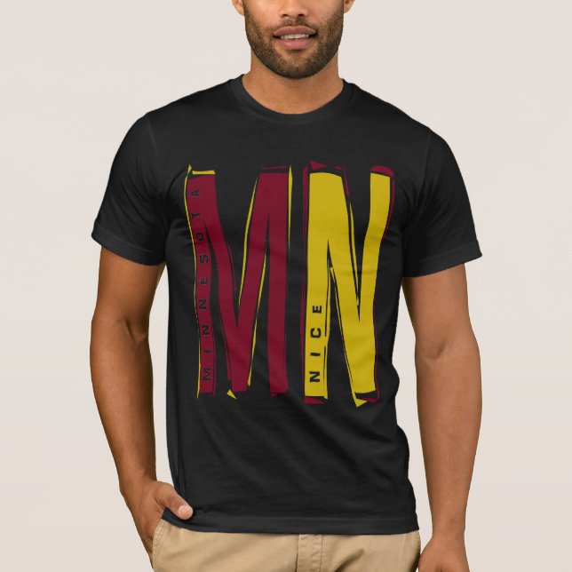 T-SHIRT MINNESOTA AGRADÁVEL (Frente)