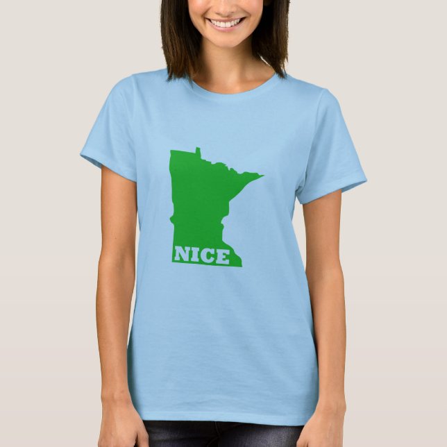 T-SHIRT MINNESOTA AGRADÁVEL (Frente)