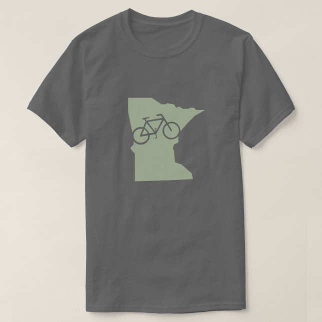 t-shirt Minnesota da Bicycle (Frente do Design)