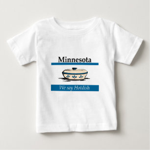 T-shirt Minnesota: Dizemos Hotdish