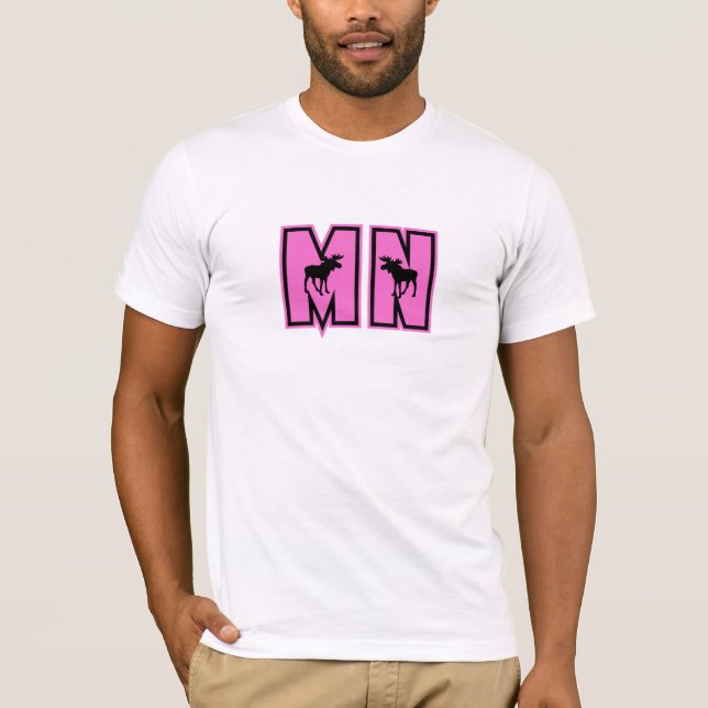 T-shirt Minnesota Moose (Frente)
